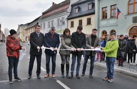 Otevření silnice
